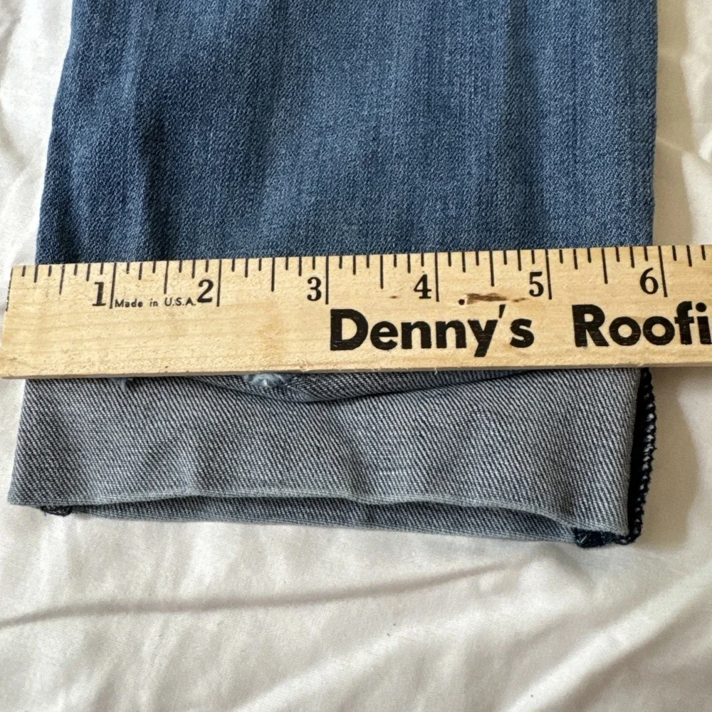 Kuth From The Kloth Women's‎ Ankle Straight Leg Cuff Size 6 Denim Jeans